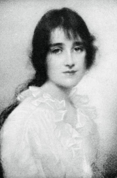 Lady Elizabeth Bowes-Lyon Aged Seventeen by Unbekannt