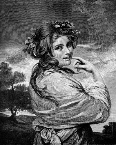 Lady Hamilton as Nature by Unbekannt