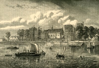 Lambeth Palace from the River by Unbekannt