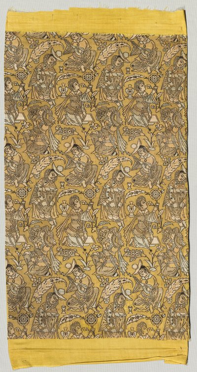 Lampas with Dancers and Musicians, 1600-1650 by Unbekannt