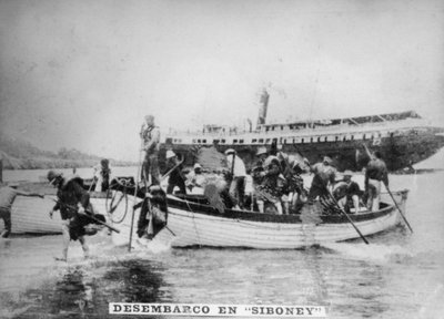 Landing in Siboney, 1898, 1920s by Unbekannt
