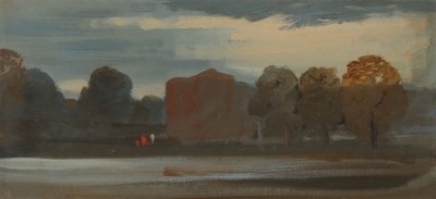Landscape with Lake by Unbekannt
