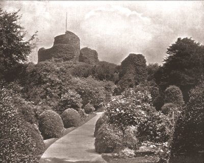 Launceston Castle, Cornwall, 1894 by Unbekannt