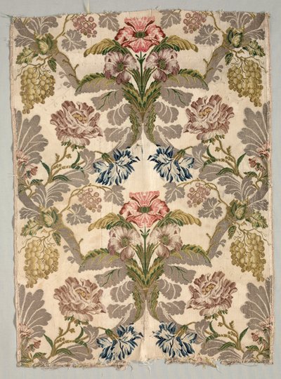 Length of Brocade Textile, 18th century by Unbekannt