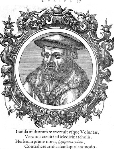 Leonhard Fuchs, German botanist and physician by Unbekannt