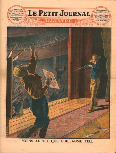 Less accurate than William Tell, 1929 by Unbekannt