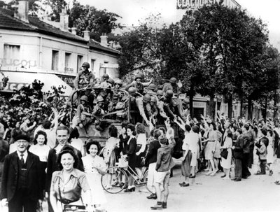 Liberation of Paris, August 1944 by Unbekannt