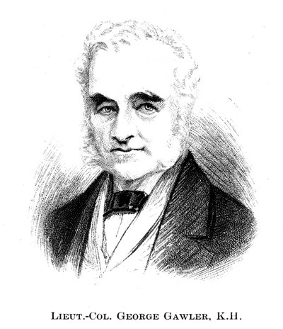 Lieutenant Colonel George Gawler by Unbekannt