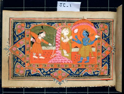 Life of Krishna, c18th - 19th Century by Unbekannt