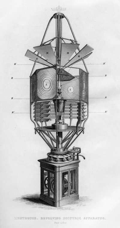Lighthouse Revolving Dioptric Apparatus by Unbekannt