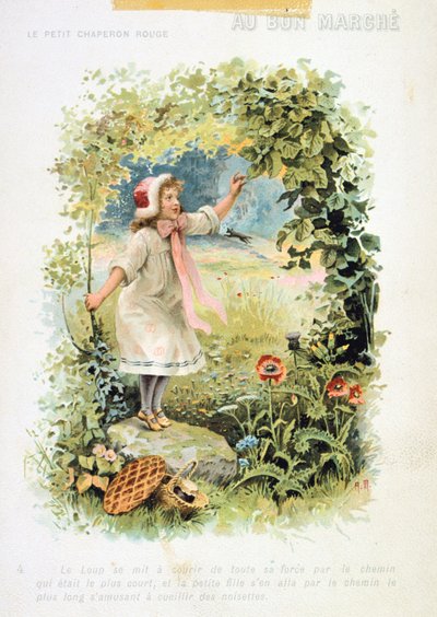 Little Red Riding Hood, 19th century by Unbekannt