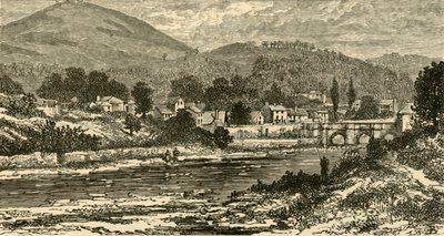 Llangollen Bridge by Unbekannt