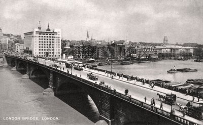 London Bridge, London, Early 20th Century by Unbekannt