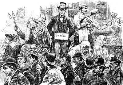 London Dockers Strike, September 1889 by Unbekannt