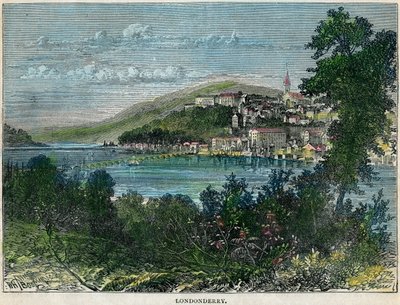 Londonderry, Ulster, Ireland, c1880 by Unbekannt