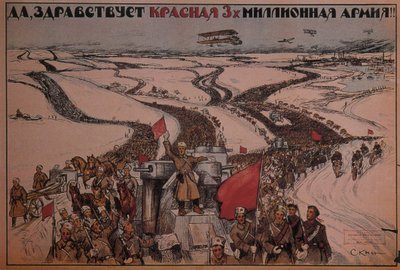 Long Live the Three-Million Man Red Army!, 1919 by Unbekannt