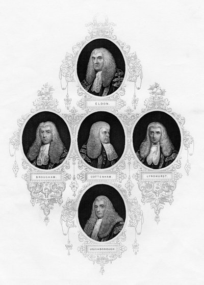 Lord Chancellors of Great Britain by Unbekannt