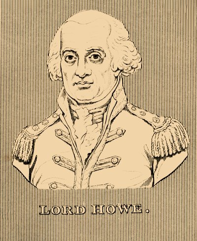 Lord Howe, 1726-1799 by Unbekannt