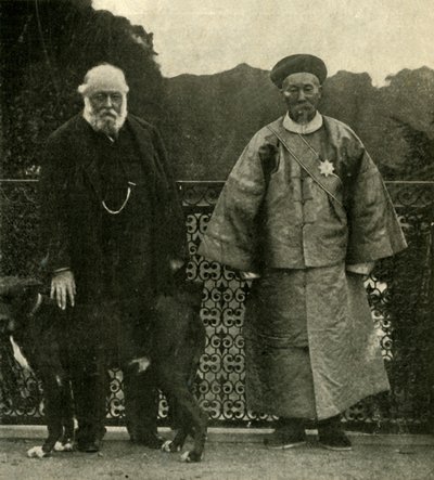 Lord Salisbury and Li Hung Chang by Unbekannt