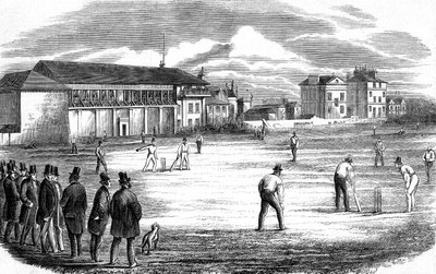 Lords Cricket Ground, London, 1858 by Unbekannt