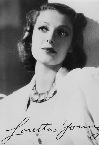 Loretta Young, American Actress by Unbekannt