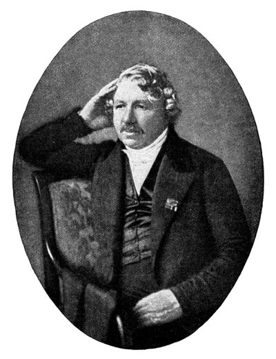 Louis Daguerre by Unbekannt