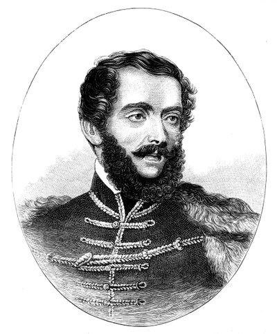 Louis Kossuth, Hungarian lawyer, politician and Regent-President, 1850 by Unbekannt