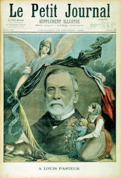 Louis Pasteur, French Chemist, 1895 by Unbekannt