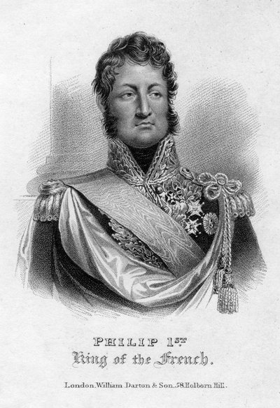 Louis Philippe I, King of France by Unbekannt