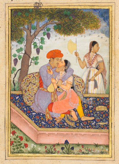 Lovers Embracing by Unbekannt