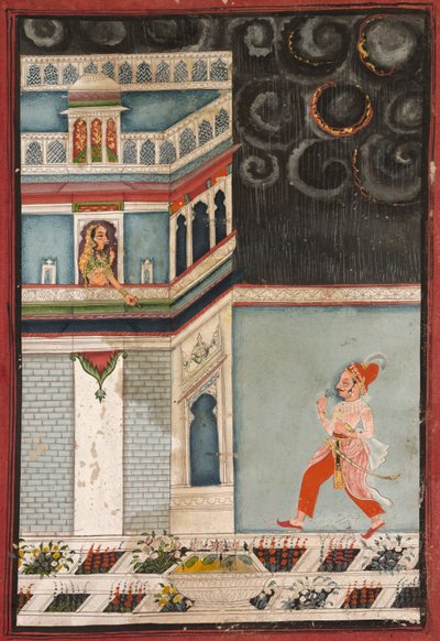 Lovers Tryst, 1750-1800 by Unbekannt