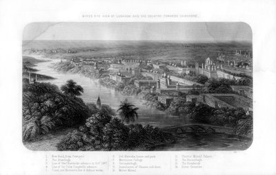 Lucknow, Uttar Pradesh, India, 19th century by Unbekannt