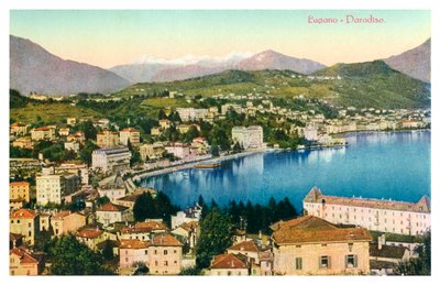 Lugano, Switzerland by Unbekannt