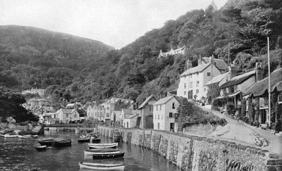 Lynmouth Harbour, Devon by Unbekannt