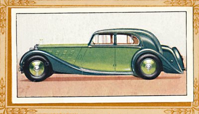 M.G. Two-Litre Saloon, c1936 by Unbekannt