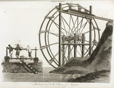 Machine used by the Chinese for irrigation by Unbekannt