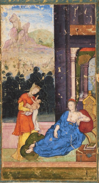 Madonna and child by Unbekannt