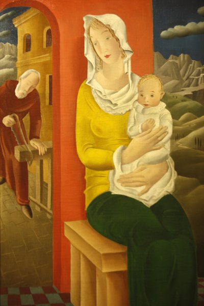 Madonna with Pullover by Unbekannt