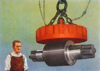 Magnet that Lifts 46 Tons, 1938 by Unbekannt