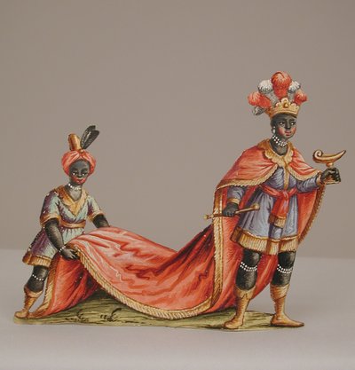 Magus with Moorish Attendant by Unbekannt