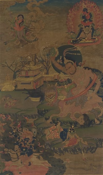 Mahasiddha Damarupa, 18th century by Unbekannt