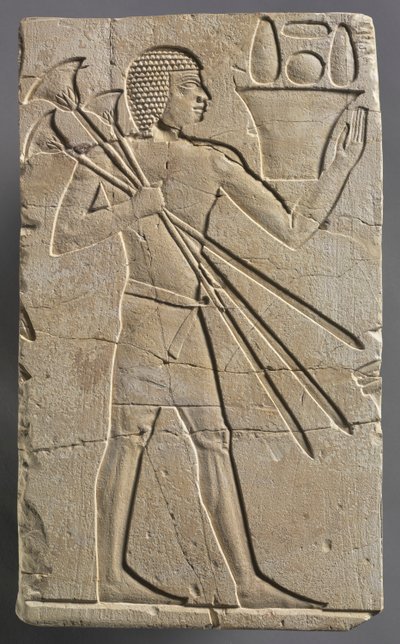 Male Offering Bearer, c. 667-647 BC by Unbekannt