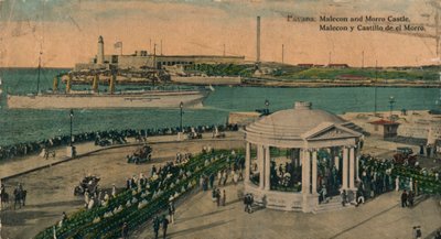 Malecon and Morro Castle, Havana, Cuba, c1920 by Unbekannt