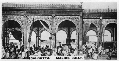 Maliks Ghat, Calcutta, India by Unbekannt