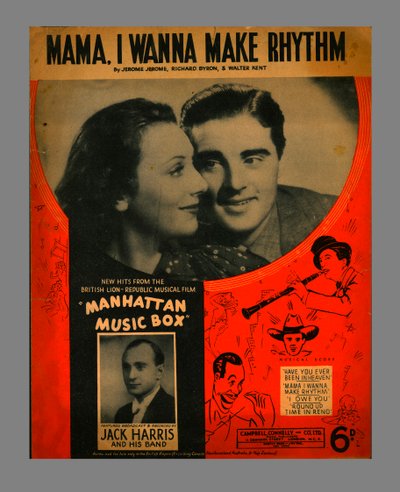 Mama, I Wanna Make Rhythm, sheet music by Unbekannt