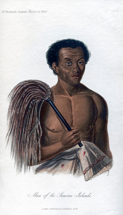 Man from the Samoan Islands by Unbekannt