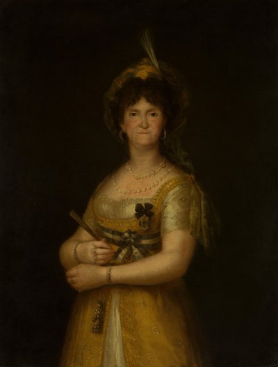 María Luisa of Parma, Queen of Spain by Unbekannt