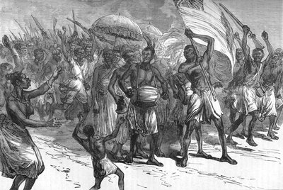 March of Ashantee Warriors by Unbekannt