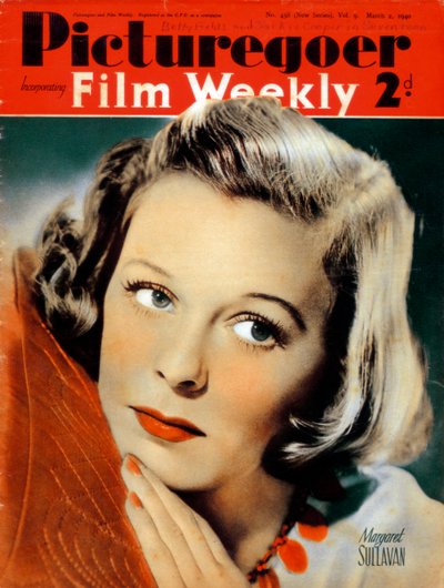 Margaret Sullavan, American Actress, 1940 by Unbekannt