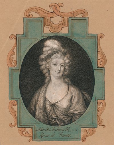 Marie Antoinette, Queen of France, 19th Century by Unbekannt